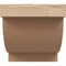 Ekena Millwork 6in. W x 6in. H x 32in. L Alpine Woodgrain TimberThane Rafter Tail, Primed Tan RFTUR06X06X32ALPRCPR - alternate 6